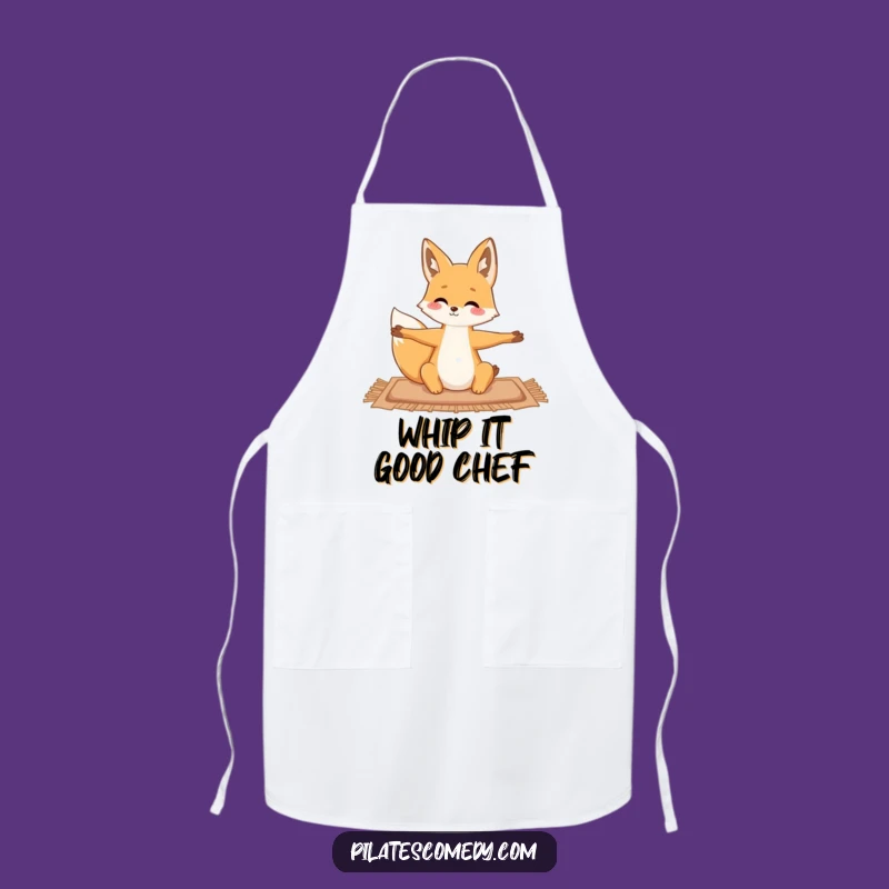 Funny Fox Kitchen Apron - Graceful Chef Gift for Yogis